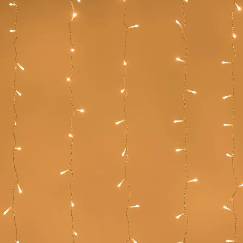 Гирлянда светодиодная ARD-CURTAIN-HOME-2000х2500-CLEAR-300LED Warm 230В 12Вт IP20 Ardecoled 024835