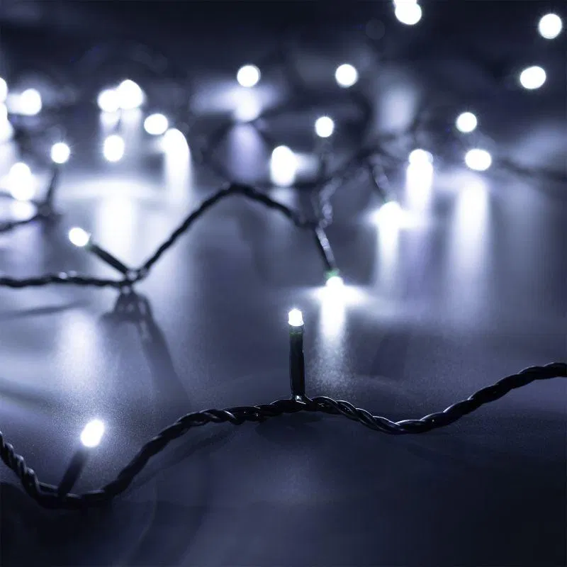 Гирлянда светодиодная ARD-STRING-HOME-5000-GREEN-50LED-FLASH WHITE 230В 3.5Вт IP20 Ardecoled 025767