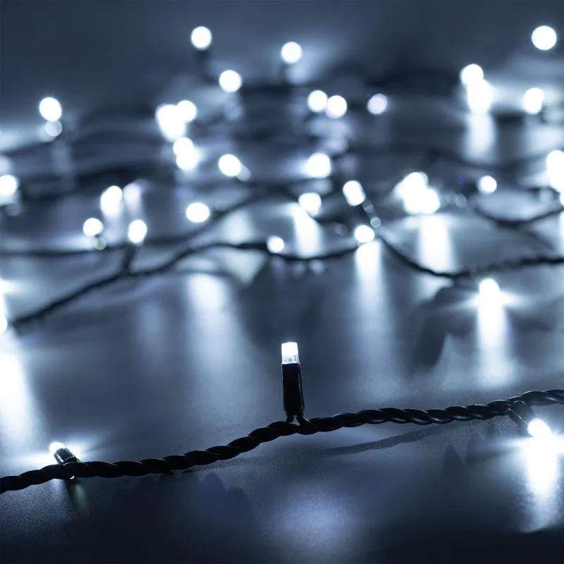 Гирлянда светодиодная ARD-STRING-PRO-10000-BLACK-100LED-FLASH WHITE230В 7Вт IP65 Ardecoled 025827