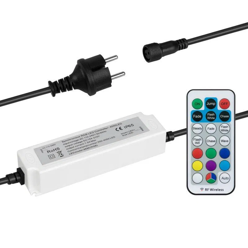 Контроллер ARD-CLASSIC-SYNC-RGB-4000LED Black (230В 370Вт RF ПДУ) (закрытый) Ardecoled 031214