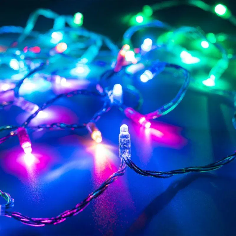 Гирлянда светодиодная ARD-STRING-CLASSIC-15000-CLEAR-100LED-LIVE RGB-SPI 12В 53Вт IP65 Ardecoled 031518