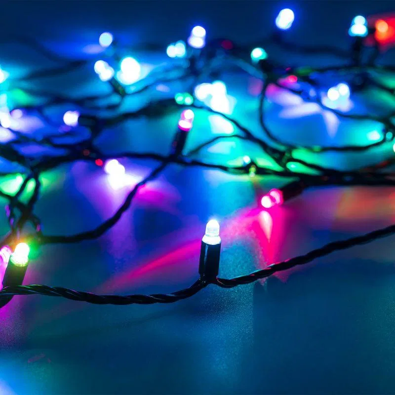 Гирлянда светодиодная ARD-STRING-CLASSIC-9000-BLACK-60LED-LIVE RGB-SPI 12В 40Вт IP65 Ardecoled 031520