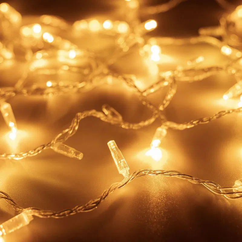 Гирлянда светодиодная ARD-STRING-CLASSIC-1000-CLEAR-100LED-PULSE Warm230В 7Вт IP65 Ardecoled 031637