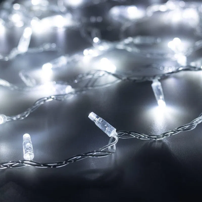 Гирлянда светодиодная ARD-STRING-CLASSIC-1000-CLEAR-100LED-PULSE White230В 7Вт IP65 Ardecoled 031638