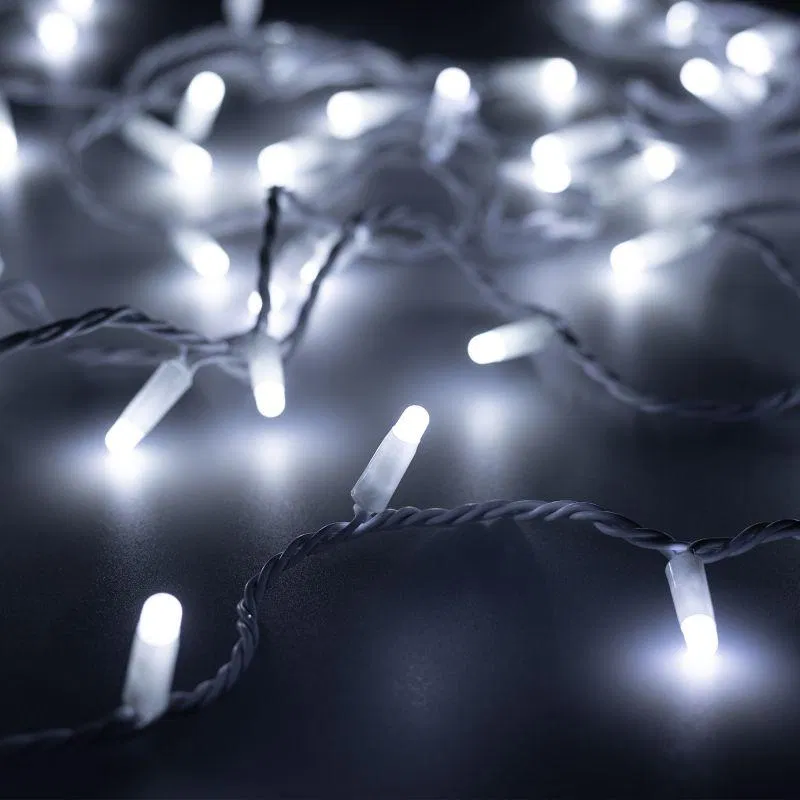 Гирлянда светодиодная ARD-STRING-CLASSIC-1000-WHITE-100LED-MILK-PULSE White230В 7Вт IP65 Ardecoled 031648