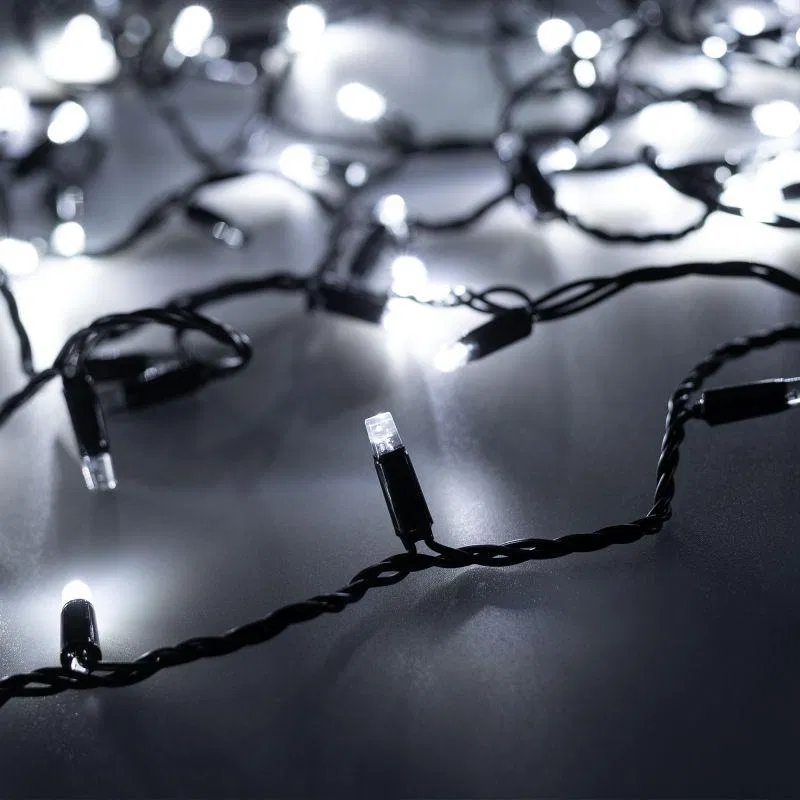 Гирлянда светодиодная ARD-STRING-CLASSIC-1000-BLACK-100LED-PULSE White230В 7Вт IP65 Ardecoled 031651