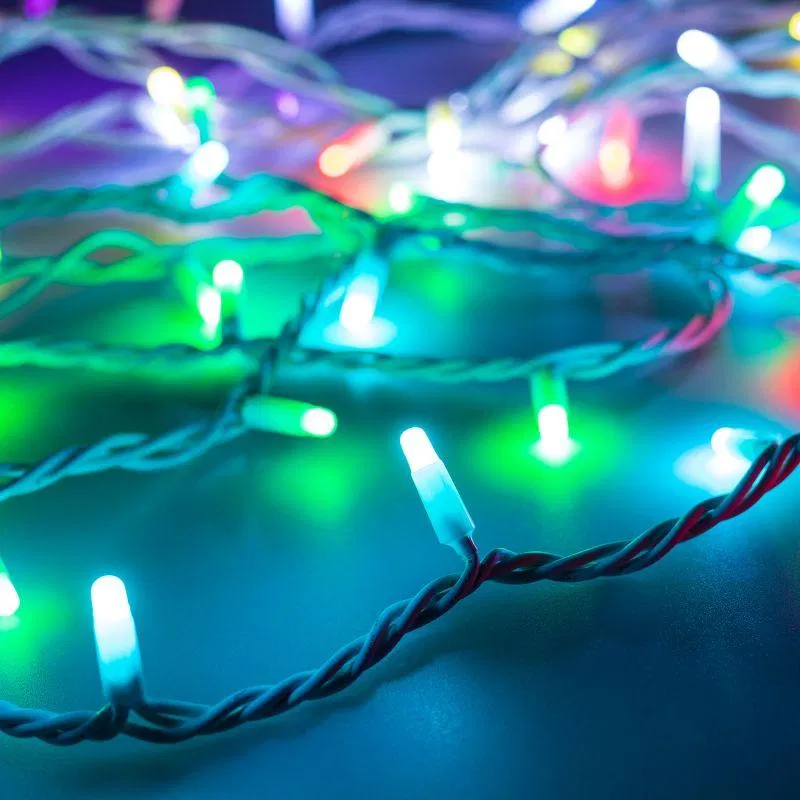 Гирлянда светодиодная ARD-STRING-PRO-10000-WHITE-95LED-MILK-LIVE RGBW-DMX24V 10Вт IP65 Ardecoled 031757