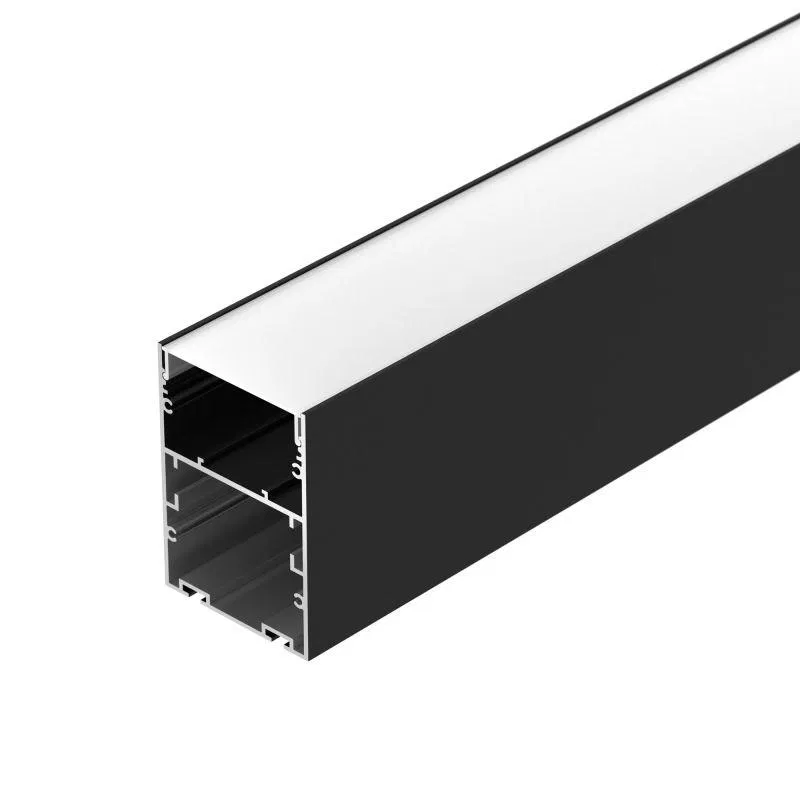Профиль ARH-LINE-6085-2000 BLACK L2000 алюм. Arlight 018681