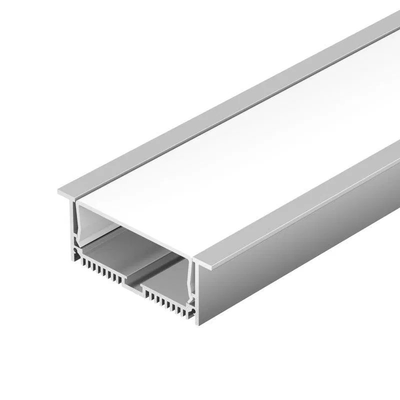Профиль SL-LINIA88-F-2500 ANOD+OPAL L2500 с экраном алюм. Arlight 020471