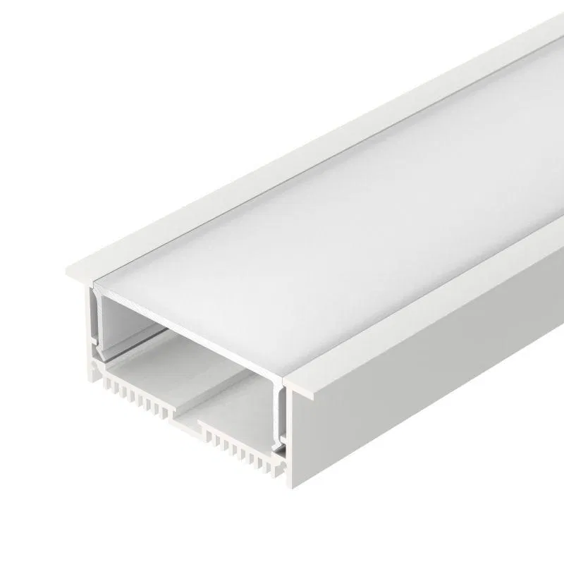 Профиль SL-LINIA88-F-2500 WHITE+OPAL L2500 с экраном алюм. Arlight 021373