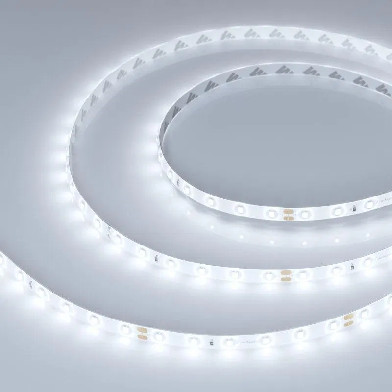 Лента светодиодная RTW-SE-A60-8mm 24V White 6000К 4.8Вт/м IP65 2835 герметичная (уп.5м) Arlight 024261(2)