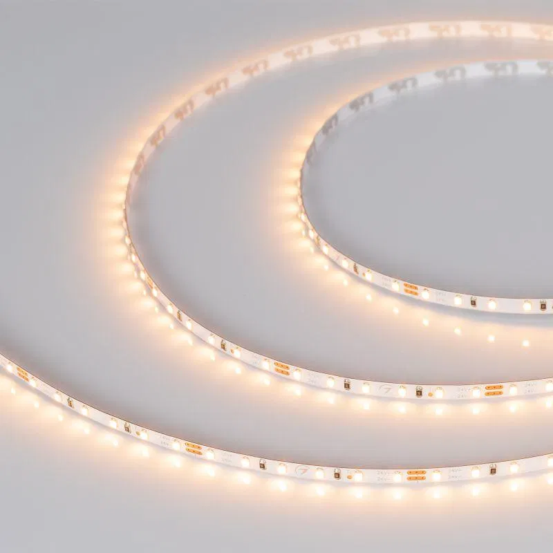 Лента светодиодная MICROLED-M120-4mm 24V Warm 2700К 9.6Вт/м IP20 2216 (уп.5м) Arlight 024415(2)