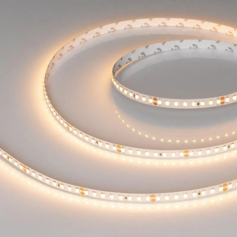 Лента светодиодная RT-A160-8mm 24V Warm 2700К 12Вт/м IP20 2835 (уп.5м) Arlight 024539(2)