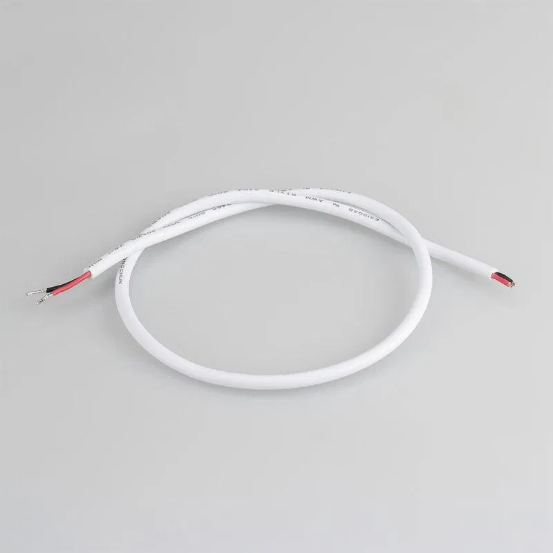 Провод питания закрытый ARL-MOONLIGHT-20AWG-2W-D4.5-CU-500 White Arlight 025548