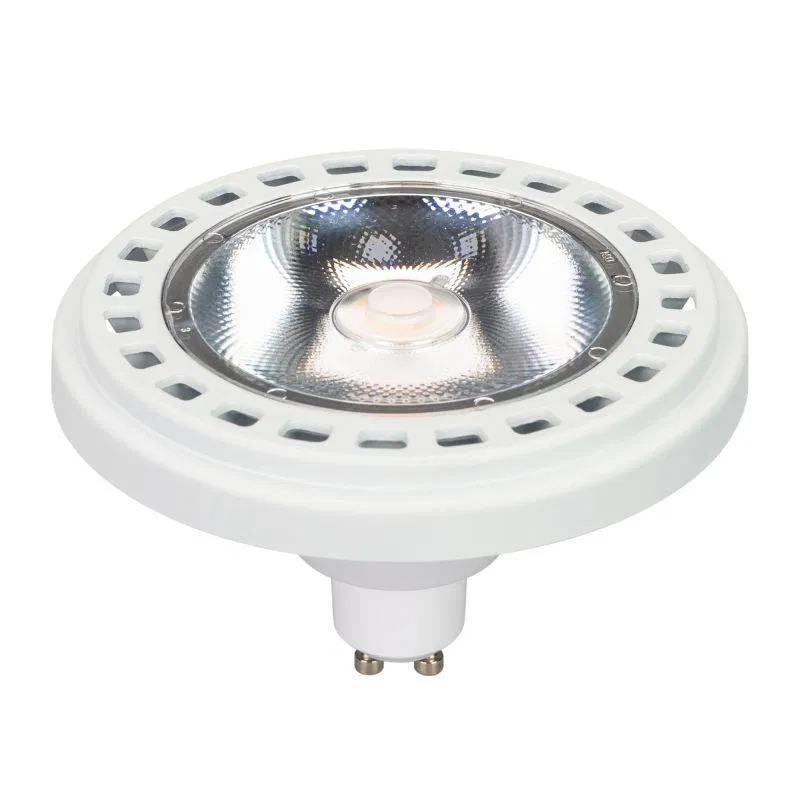 Лампа светодиодная AR111-UNIT-GU10-15W-DIM Day4000 WH 24 deg 15Вт 4000К нейтр. бел. GU10 1100лм 230В метал. Arlight 025628