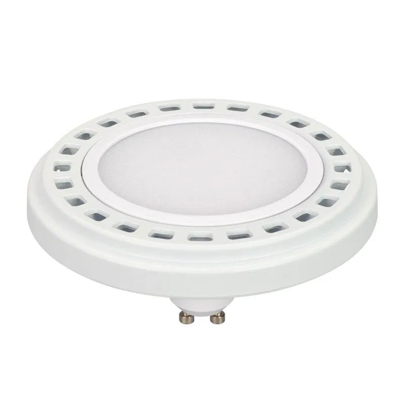 Лампа светодиодная AR111-UNIT-GU10-15W-DIM Warm3000 WH 120 deg 15Вт 3000К тепл. бел. GU10 1100лм 230В метал. Arlight 026890