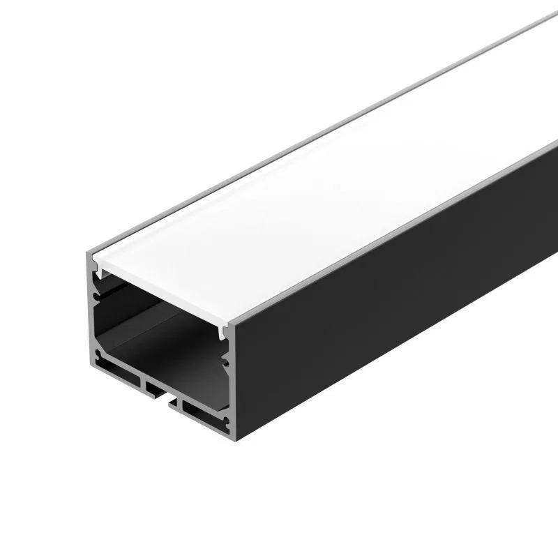 Профиль SL-LINE-4932-2500 BLACK+OPAL L2500 с экраном алюм. Arlight 027988