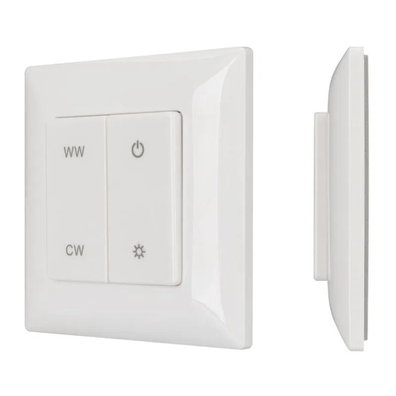 Панель SMART-P48-MIX-P-SUF (3В 1 зона Knob 2.4G) пластик Arlight 028302
