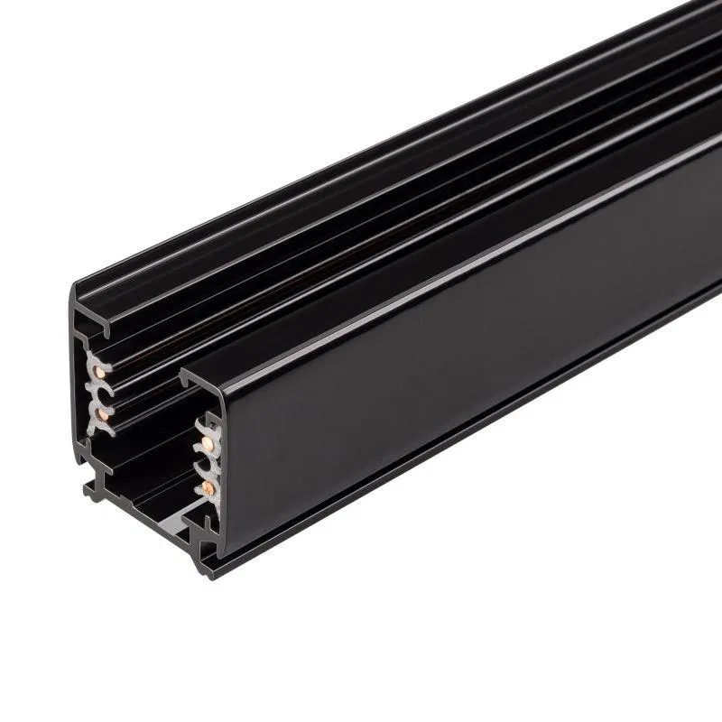 Трек LGD-4TR-TRACK-1000-BK-M (C) IP20 металл Arlight 028358(2)
