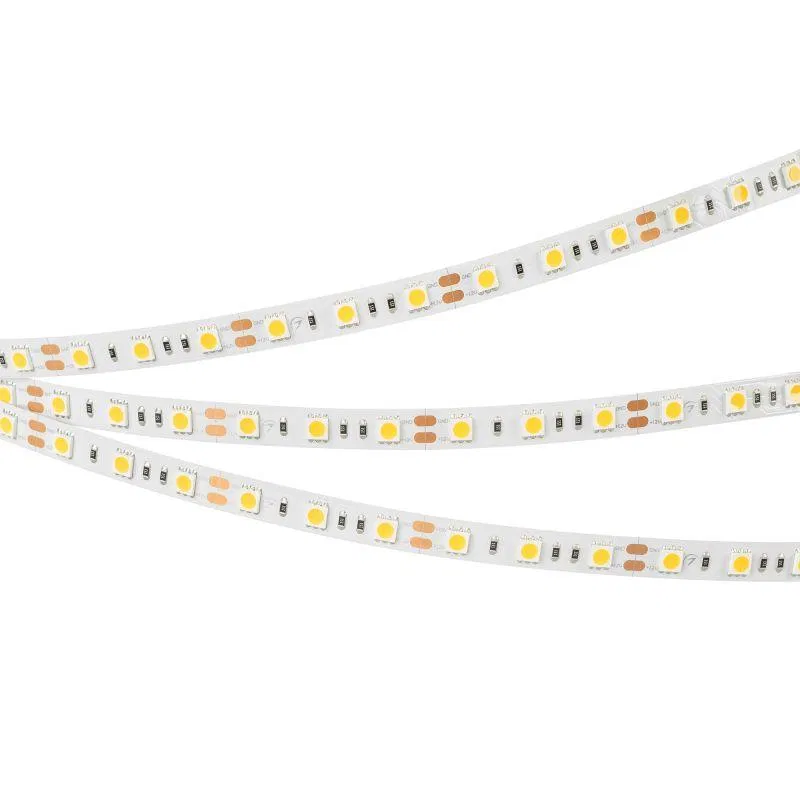 Лента светодиодная RT-B60-10mm 12V Warm 3000К 14.4Вт/м IP20 5060 (уп.5м) Arlight 028583(2)