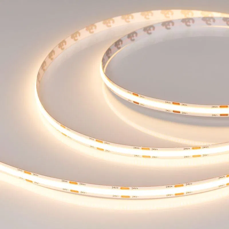Лента светодиодная COB-X544-8mm 24V Warm 2700К 11.5Вт/м IP20 CSP (уп.5м) Arlight 031899(2)