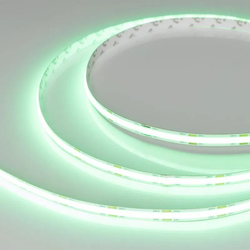 Лента светодиодная COB-X544-8mm 24V Green 11.5Вт/м IP20 CSP (уп.5м) Arlight 032174(2)