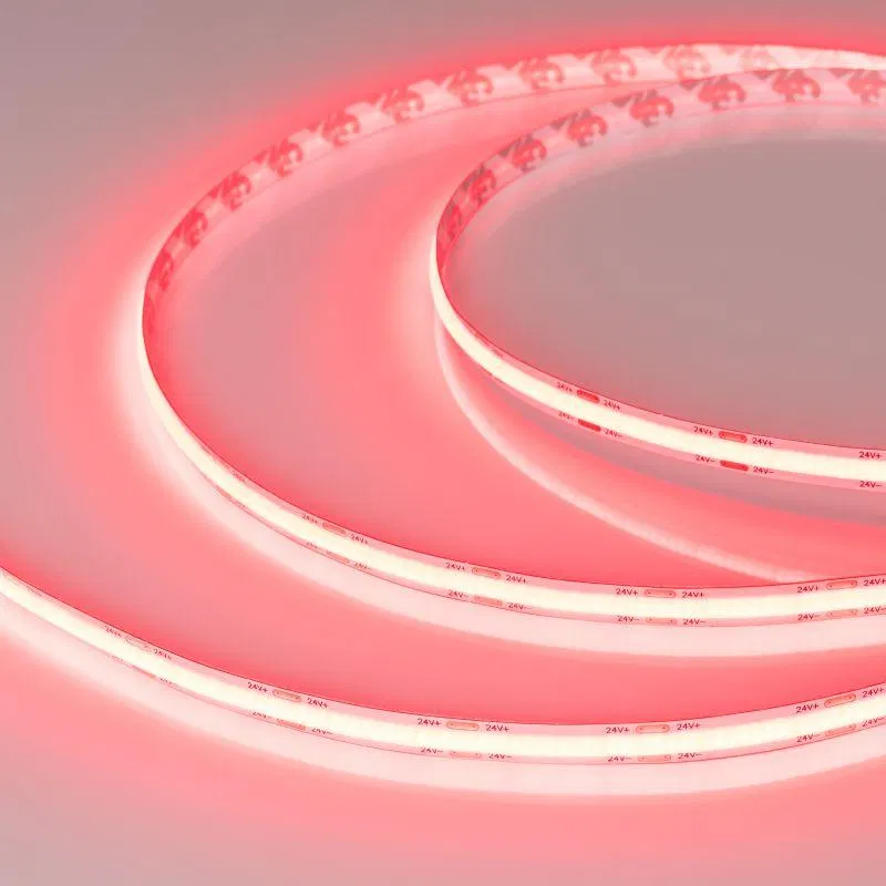 Лента светодиодная COB-X544-8mm 24V Red 11.5Вт/м IP20 CSP (уп.5м) Arlight 032176(2)