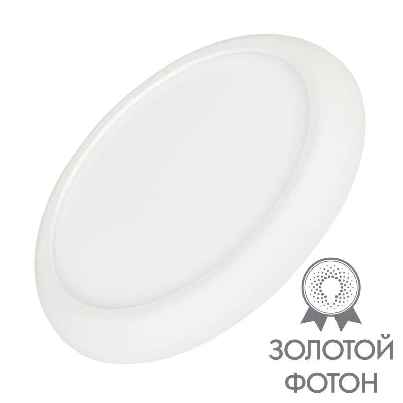 Светильник CL-FIOKK-R220-18W Day4000-MIX WH 120deg 230В IP44 пластик. Arlight 033445