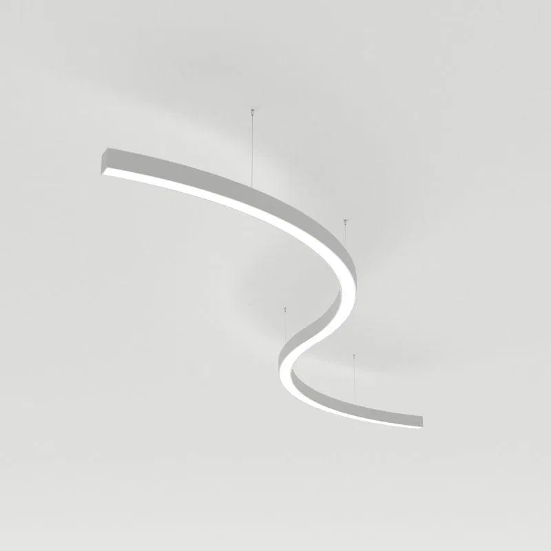 Светильник SP-LINE-HANG ARC-S3535-D1500-124W Day4000 (WHITE 230В) металл Arlight 034056(1)