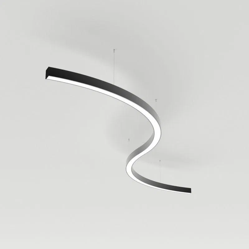Светильник SP-LINE-HANG ARC-S3535-D1500-124W Day4000 (BLACK 230В) металл Arlight 034057(1)