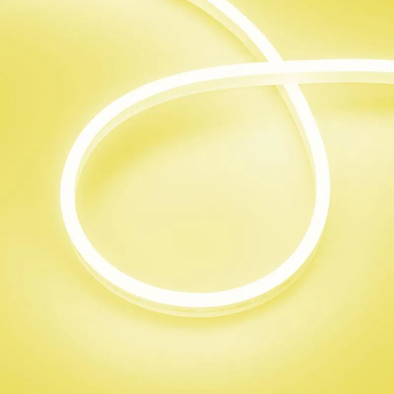 Лента светодиодная AURORA-PS-A120-12x6mm 24V Yellow 10Вт/м IP65 2835 герметичная (уп.5м) Arlight 036682