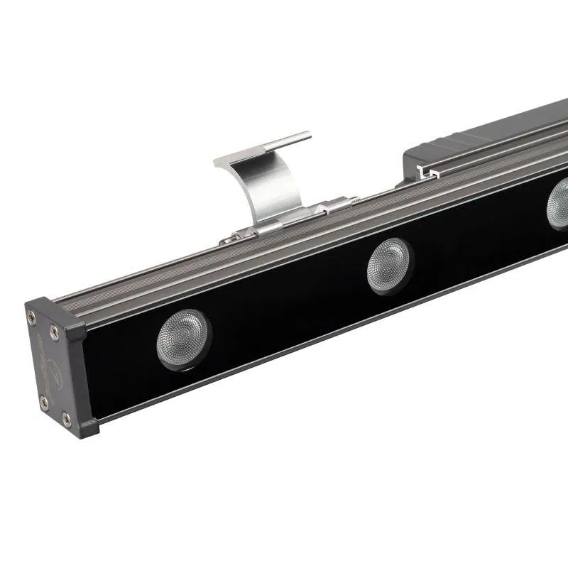 Прожектор линейный AR-LINE-500-6W Warm3000 (GR 30 deg 230В) IP65 металл Arlight 037364(1)