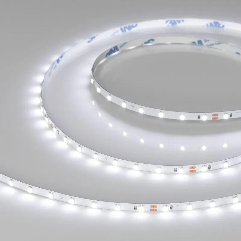 Лента светодиодная RT-A80-5mm 24V White 6000К 5Вт/м IP20 2835 открыт. (уп.5м) Arlight 037797