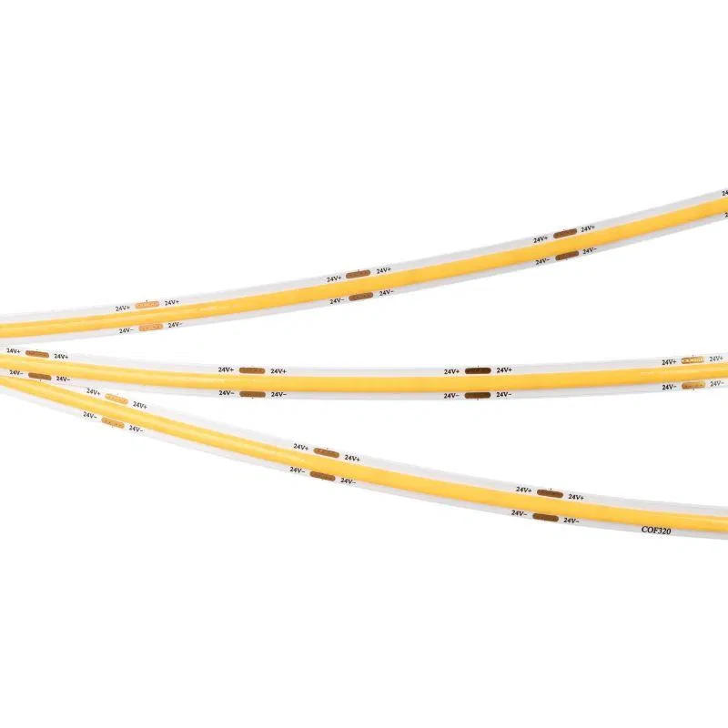 Лента светодиодная COB-X320-8mm 24V White 6000К 8Вт/м IP20 (уп.5м) Arlight 039020(1)