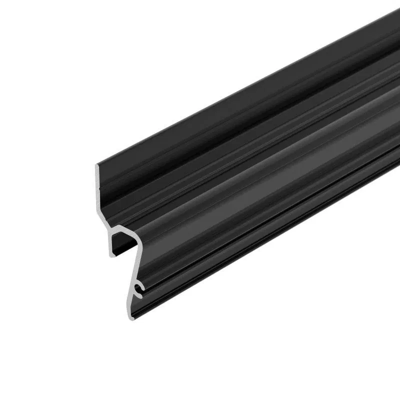 Профиль STRETCH-SHADOW-TECH-2000 BLACK (A2-DELTA) L2000 алюм. Arlight 039509