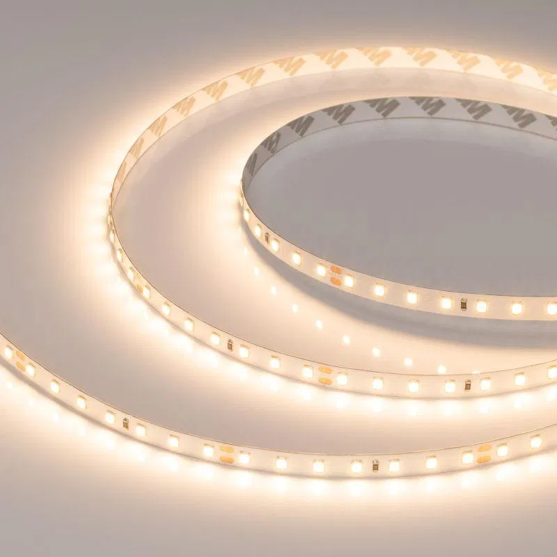 Лента светодиодная UL-A98-8mm 24V Warm 2700К 10Вт/м IP20 2835 (уп.5м) Arlight 040008
