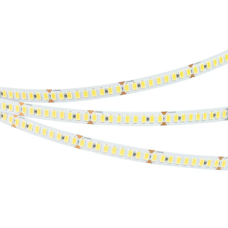 Лента светодиодная ULTRA-C180-10mm 24V White 6000К 19.2Вт/м IP20 5630 высок. эффект. 200лм/Вт (уп.5м) Arlight 040246