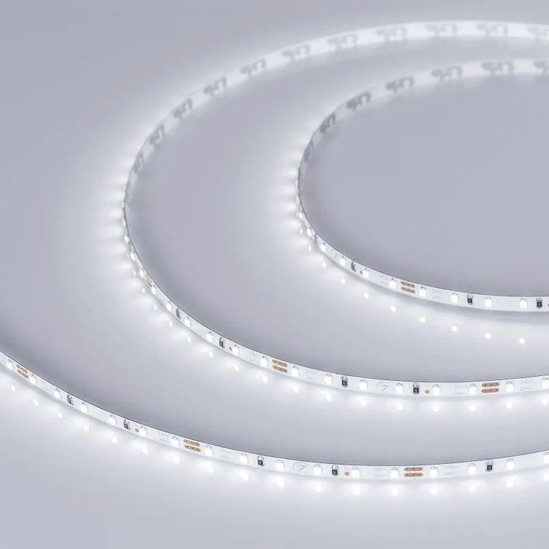 Лента светодиодная MICROLED-M120-4mm 24V Cool 8000К 5.4Вт/м IP20 2216 узкая (уп.5м) Arlight 040607