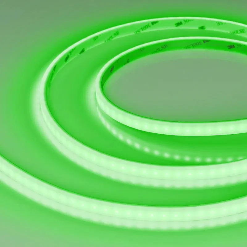Лента светодиодная RTW-PSW-A120-10mm 24V Green 9.6Вт/м IP67 2835 герметичная (уп.5м) Arlight 040765