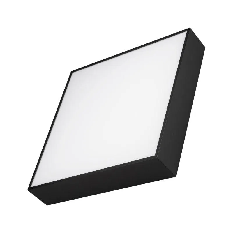 Светильник IM-QUADRO-EMERGENCY-3H-S350x350-33W Day4000 (BK 120 deg 230В) (IP40 металл) Arlight 041011