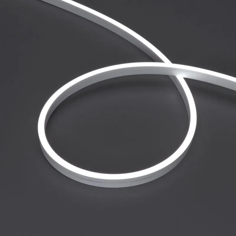 Лента светодиодная MOONLIGHT-SIDE-A120-06x12mm 24V White 6000К 9.6Вт/м IP65 wire x2 прямой вывод кабеля герметичная (уп.5м) Arlight 041033