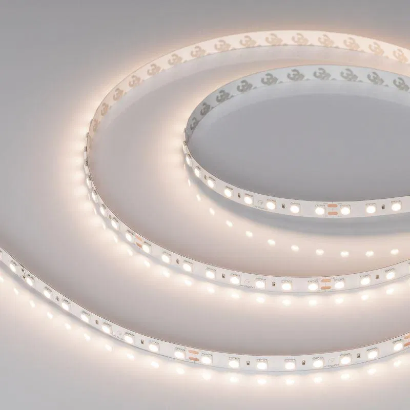 Лента светодиодная UL-B80-10mm 24V Warm 3500К 11Вт/м IP20 (уп.5м) Arlight 041375