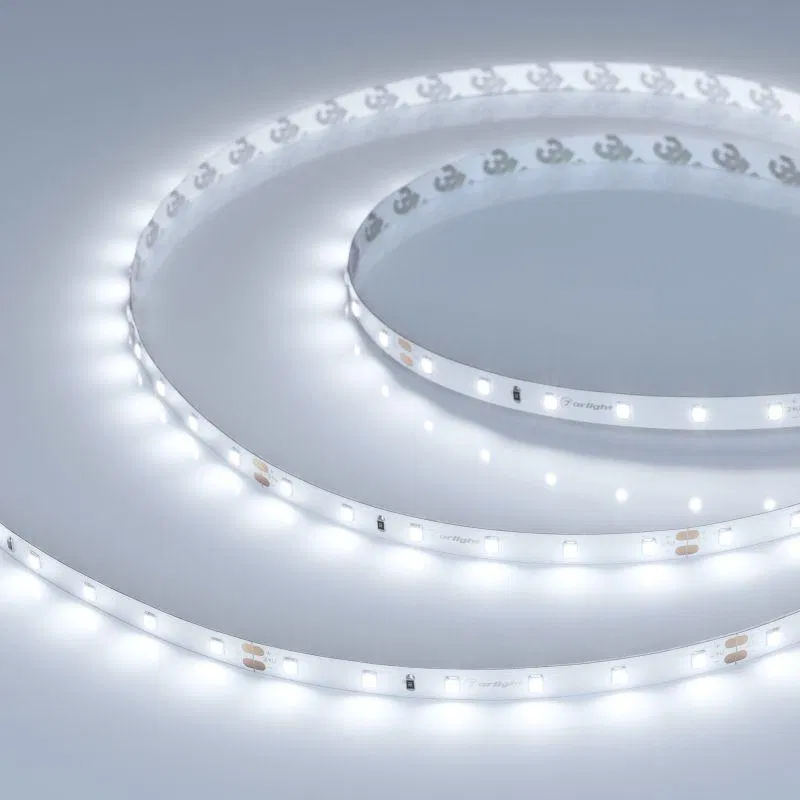 Лента светодиодная UL-A60-8mm 24V White 6000К 4.8Вт/м IP20 (уп.5м) Arlight 042280