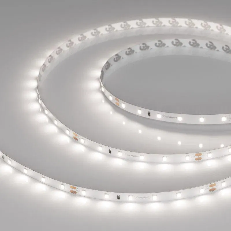Лента светодиодная UL-A60-8mm 24V Day 5000К 4.8Вт/м IP20 (уп.5м) Arlight 042281