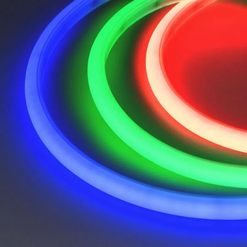 Лента светодиодная MOONLIGHT-TOP-G120-16x15mm 24V RGB 12Вт/м IP67 wire x2 боков. вывод кабеля герметичная (уп.5м) Arlight 042753