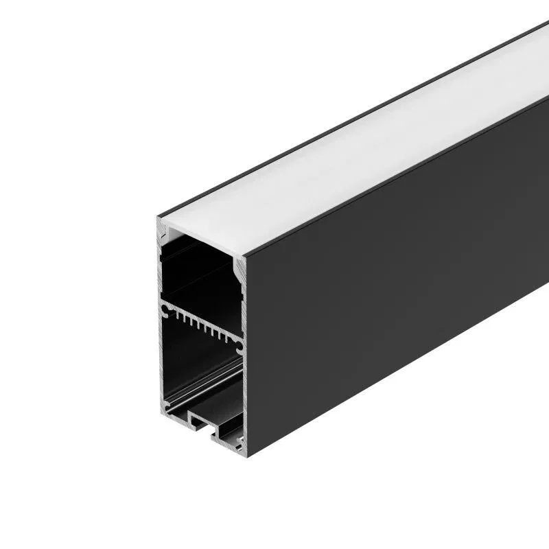 Профиль LINE-S-3667-3000 BLACK L3000 алюм. Arlight 042903