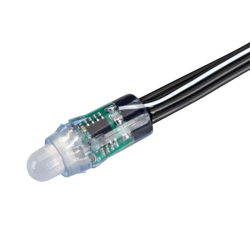 Модуль герметичный ARL-UVR-D12 5В White6000 (0.3Вт IP67 90 deg) пластик (уп.500шт) Arlight 042976