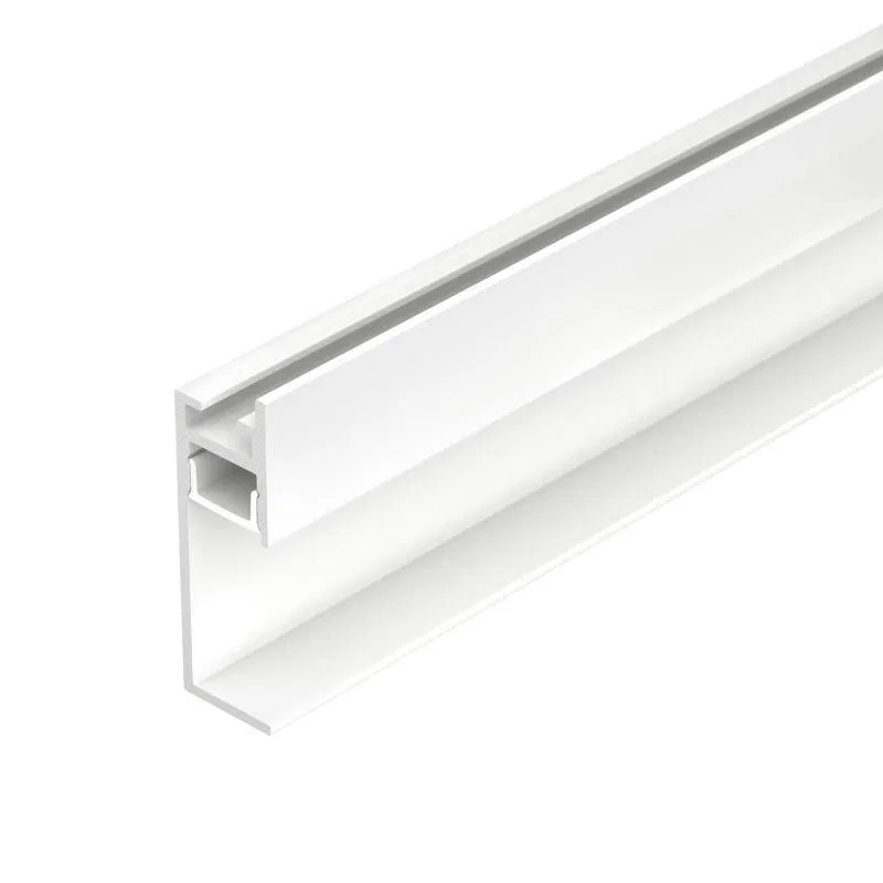 Профиль PLINTUS-H35-F-2000 WHITE L2000 алюм. Arlight 043605