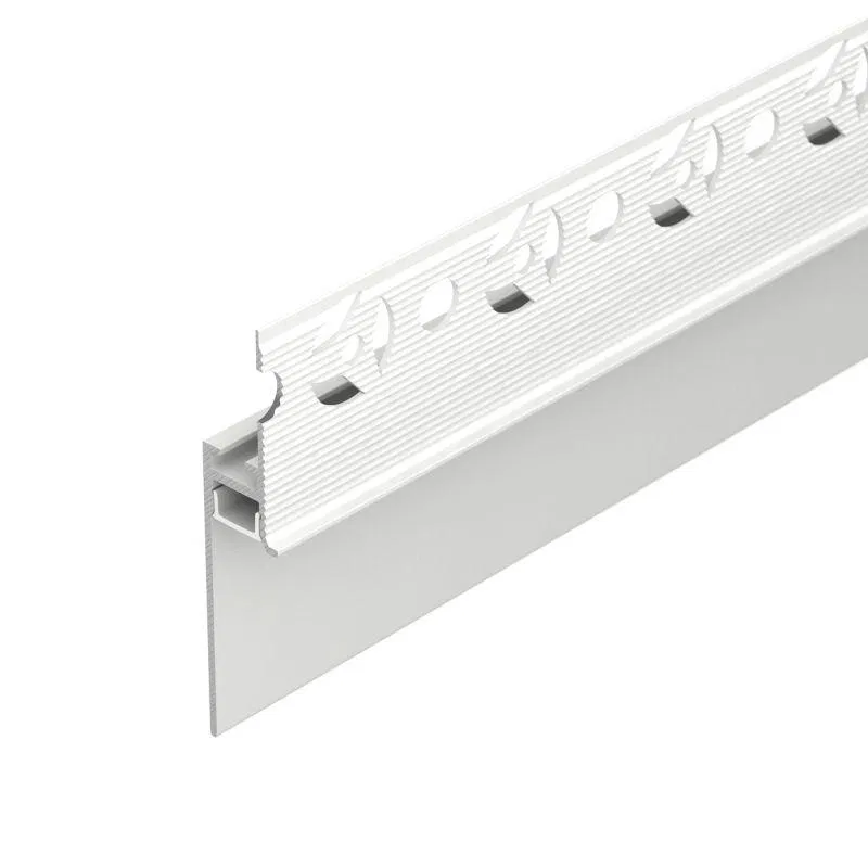 Профиль PLINTUS-FANTOM-H35-2000 WHITE L2000 алюм. Arlight 043666