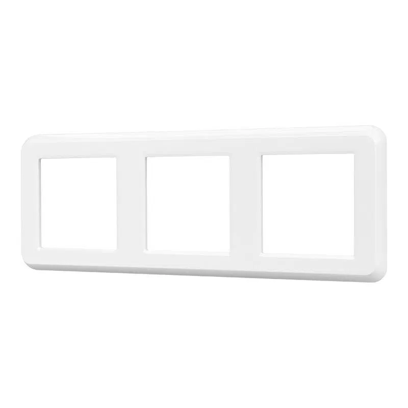 Рамка пластиковая FRM-VERSA-PL-3-WH Arlight 043782